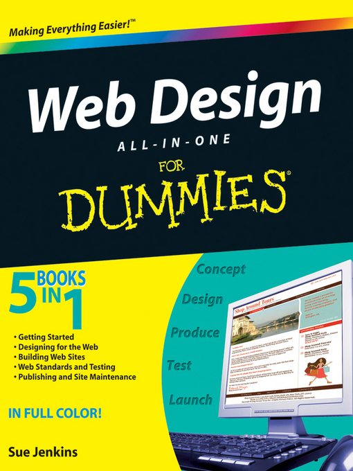Title details for Web Design All-in-One For Dummies® by Sue Jenkins - Available